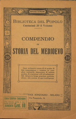 Compendio di Storia del Medioevo