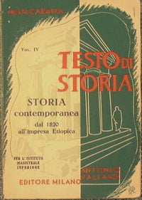 Testo di storia