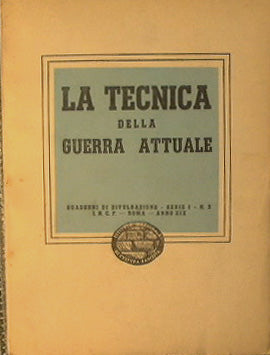 La tecnica della guerra atuale