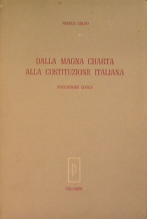 De la Carta Magna a la Constitución italiana