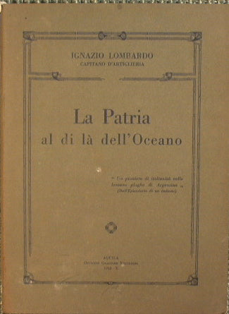 La patria al di là dell'oceano