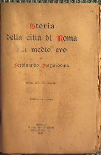 Historia de la ciudad de Roma en la Edad Media