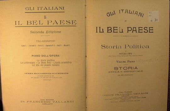 Los italianos y el Bel Paese. Historia antigua y medieval