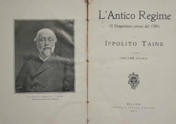 L'Antico Regime. Voll. I e II