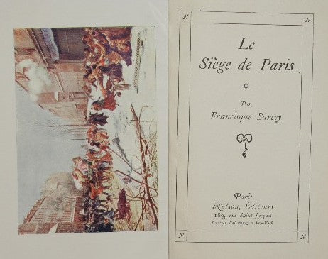 Le Siège de Paris