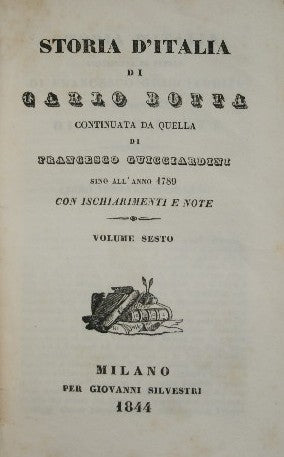 History of Italy by Carlo Botta. Vol. VI
