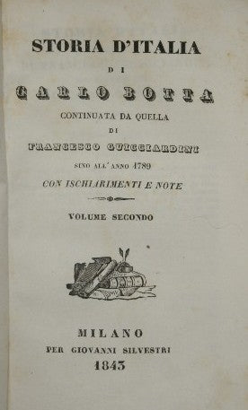 Storia d'Italia di Carlo Botta. Vol. II