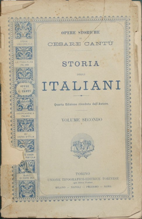 History of the Italians. Vol. II
