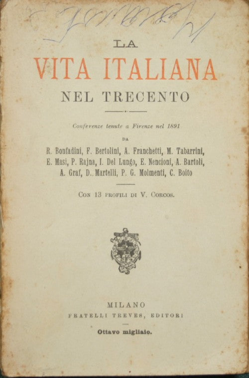 Italian life in the fourteenth century