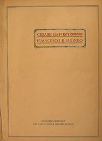 Cesare Battisti - Francesco Rismondo