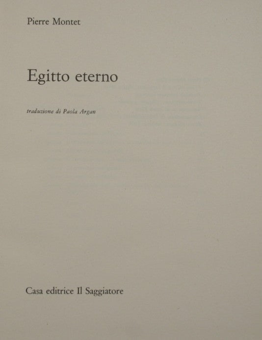 Egitto eterno