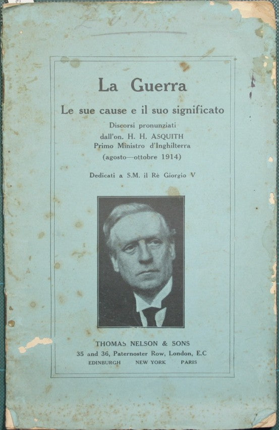 La guerra. Le sue cause e il suo significato