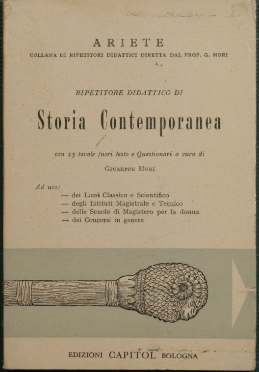 Repetidor educativo de la historia contemporánea.