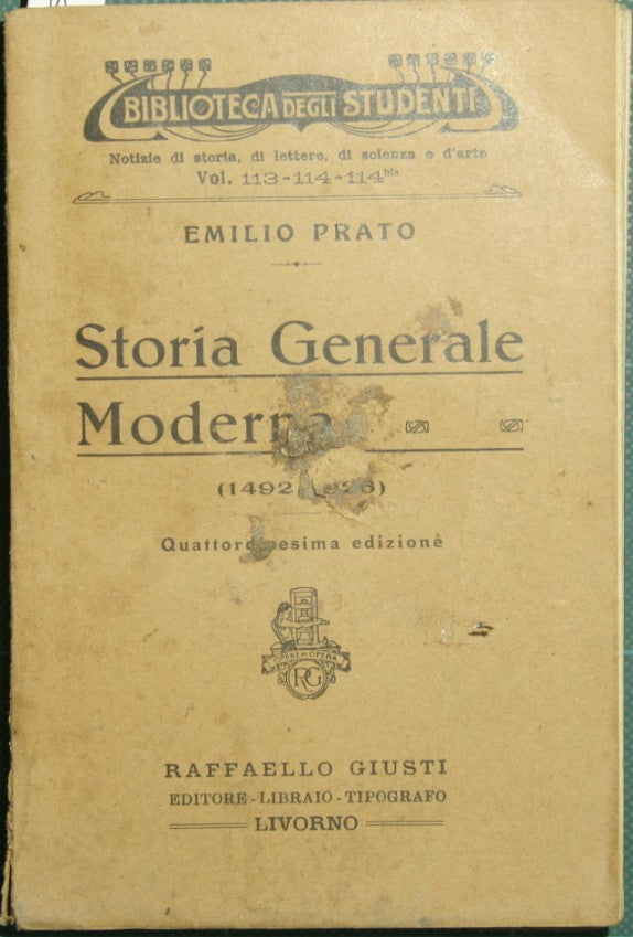 Storia generale moderna