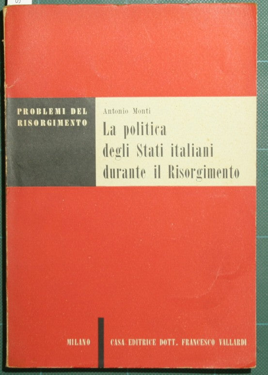 La política de los estados italianos durante el Risorgimento