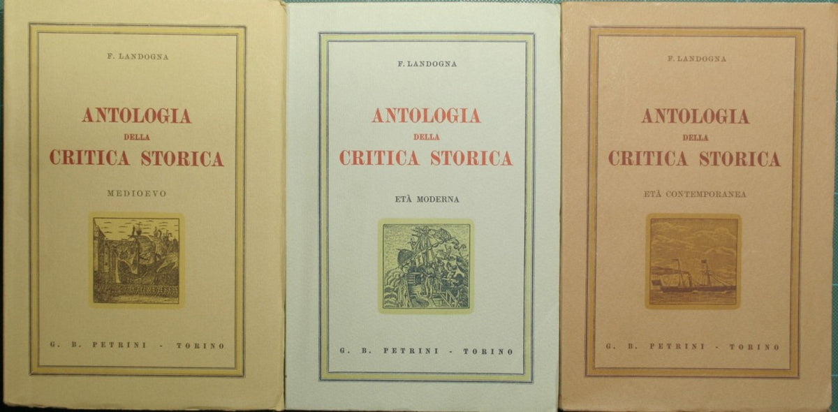 Antologia della critica storica