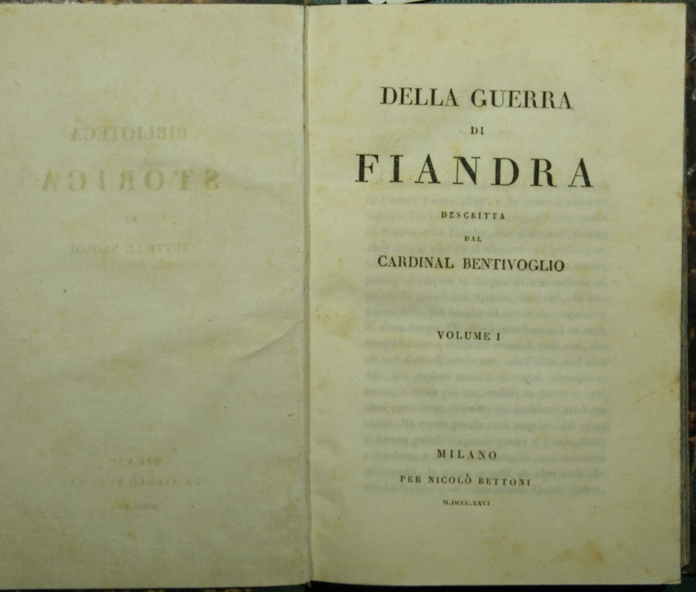 De la Guerra de Flandes. Vols. Yo y II