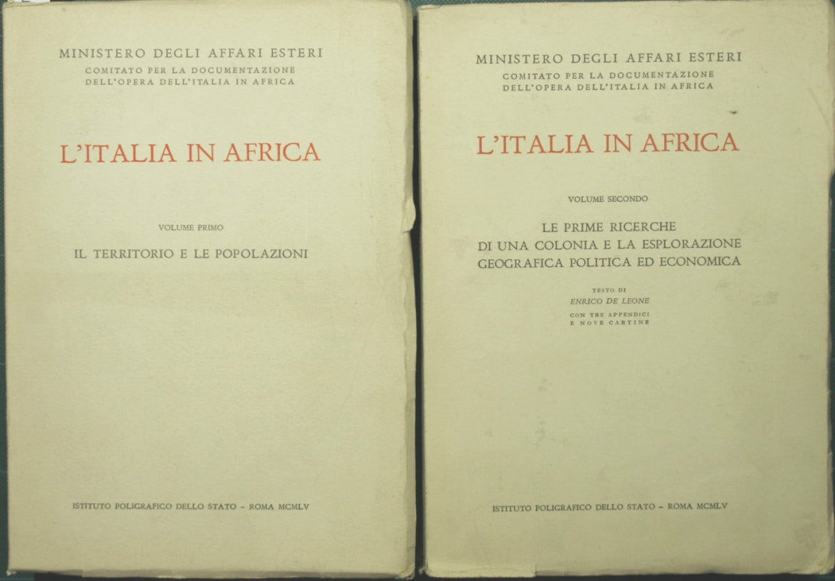 L'Italia in Africa