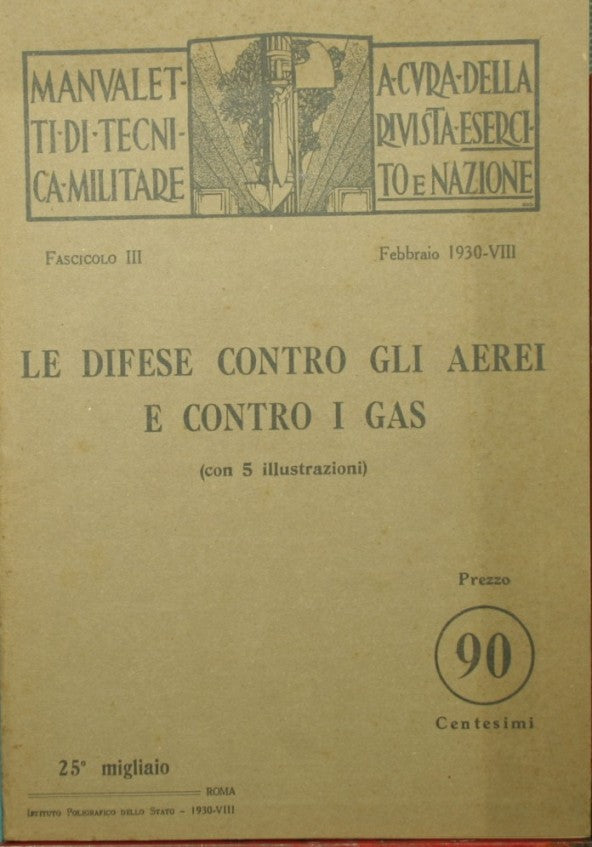 Defenses against aircraft and gas