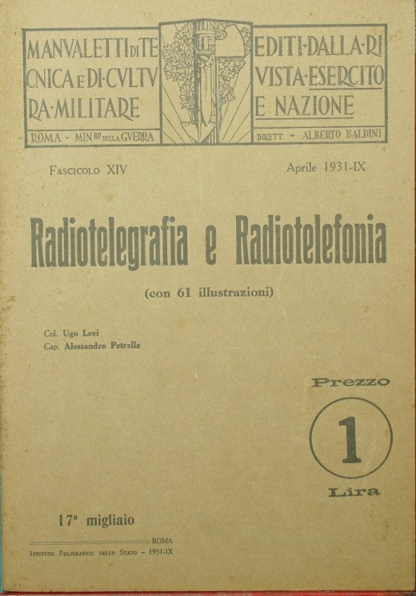 Radiotelegrafia e radiotelefonia