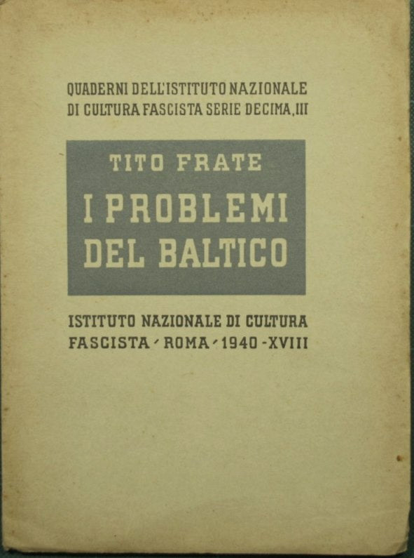 I problemi del Baltico