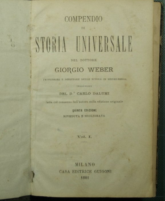 Compendio di storia universale