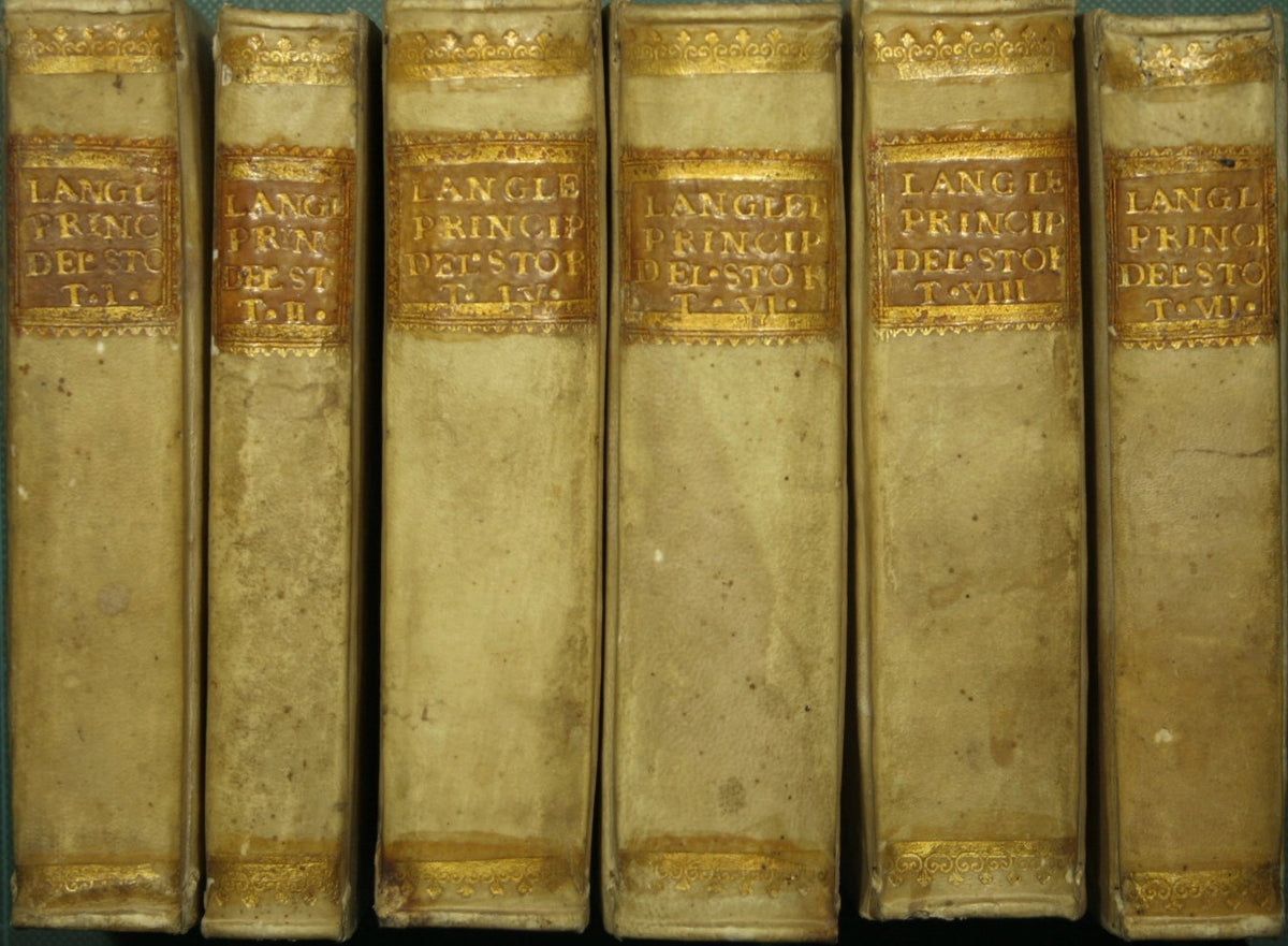 Principles of history for the education of youth. Vols. I-II-IV-VI-VII (part I and II)