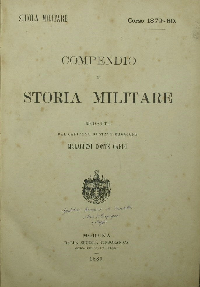 Compendio de historia militar.