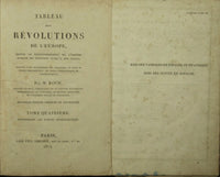 Tableau des revolutions de l'Europe. Vol. IV