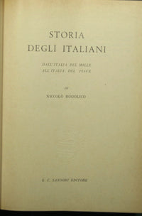 Storia degli italiani