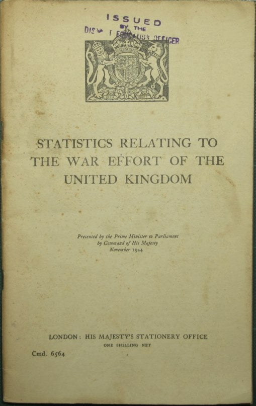 Statistics relating to the war effort of the United Kingdom