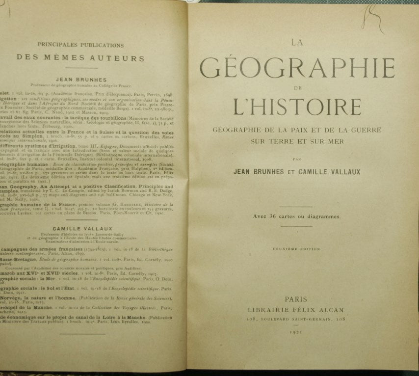The geography of history