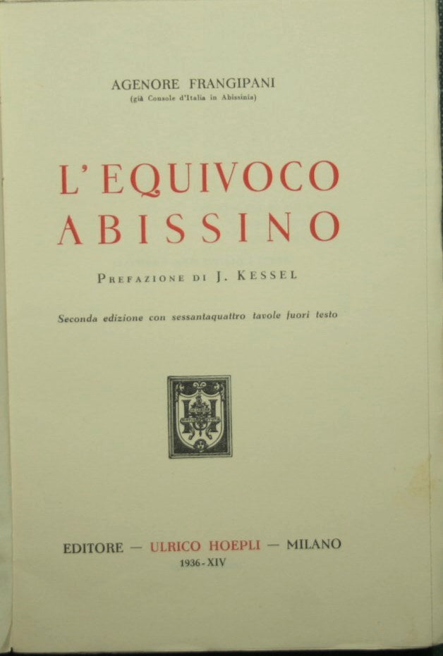 L'equivoco abissino