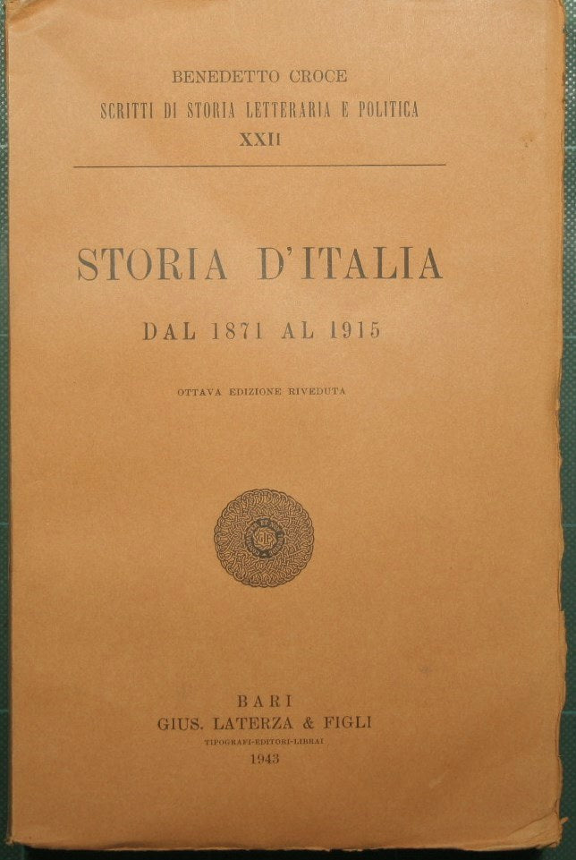 Storia d'Italia dal 1871 al 1915