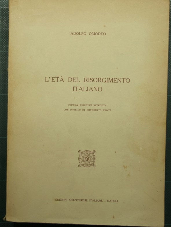 La era del Resurgimiento italiano