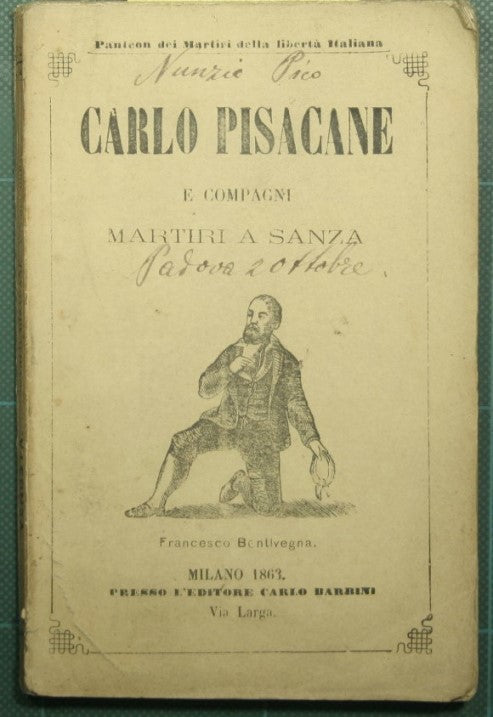 Carlo Pisacane e compagni martiri a Sanza