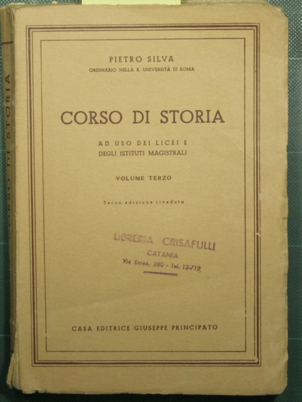 Corso di storia - Vol. III