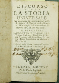 Discurso sobre la Historia Universal - Continuación de la Historia Universal