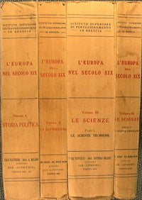 L'Europa nel secolo XIX
