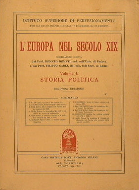 L'Europa nel secolo XIX