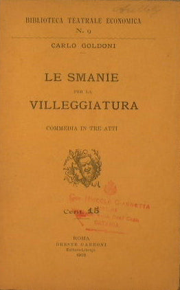 Le smanie per la villeggiature
