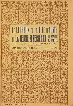 Le Lépreux de la Cité d'Aoste et la Jeune Sibérienne