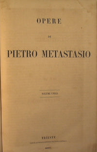 Opere di Pietro Metastasio