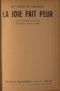 Collection of plays: Apocalypse according to Gian Giacomo - Faidda - La joie fait peur - I killed a man - I - two ladies