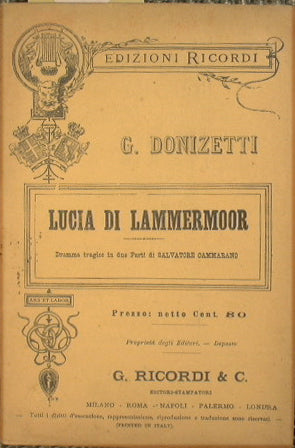 Lucia of Lammermoor