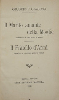Il Marito amante della Moglie - Il Fratello d'Armi
