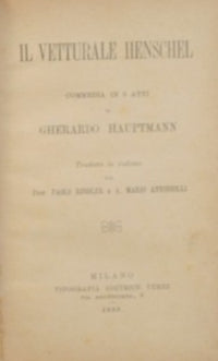 Il vetturale Henschel