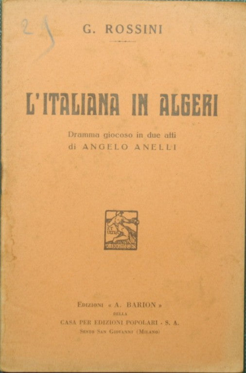 The Italian in Algiers