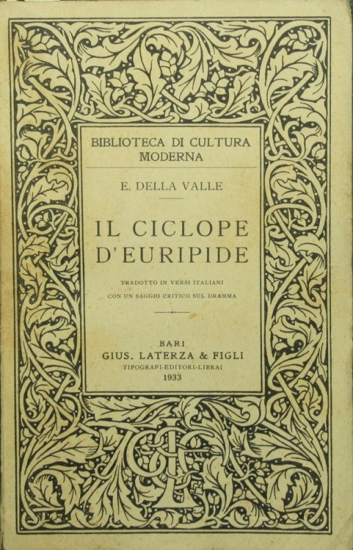 Euripides' Cyclops