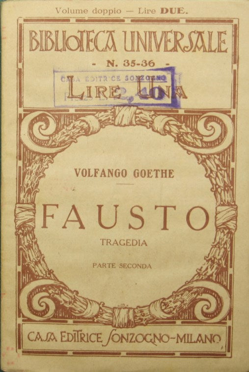 Fausto. Segunda parte